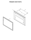 Freezer door parts