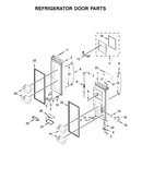 Refrigerator door parts