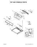 Top and console parts