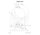 Maytag MXR20PNAAS frame parts diagram