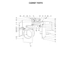 Maytag MXR25PDAAS cabinet parts diagram