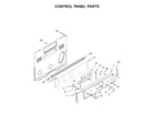 Maytag MER8700DS2 control panel parts diagram