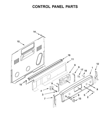 Control panel parts