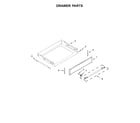 Maytag MER8700DS2 drawer parts diagram