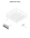 Lower rack parts