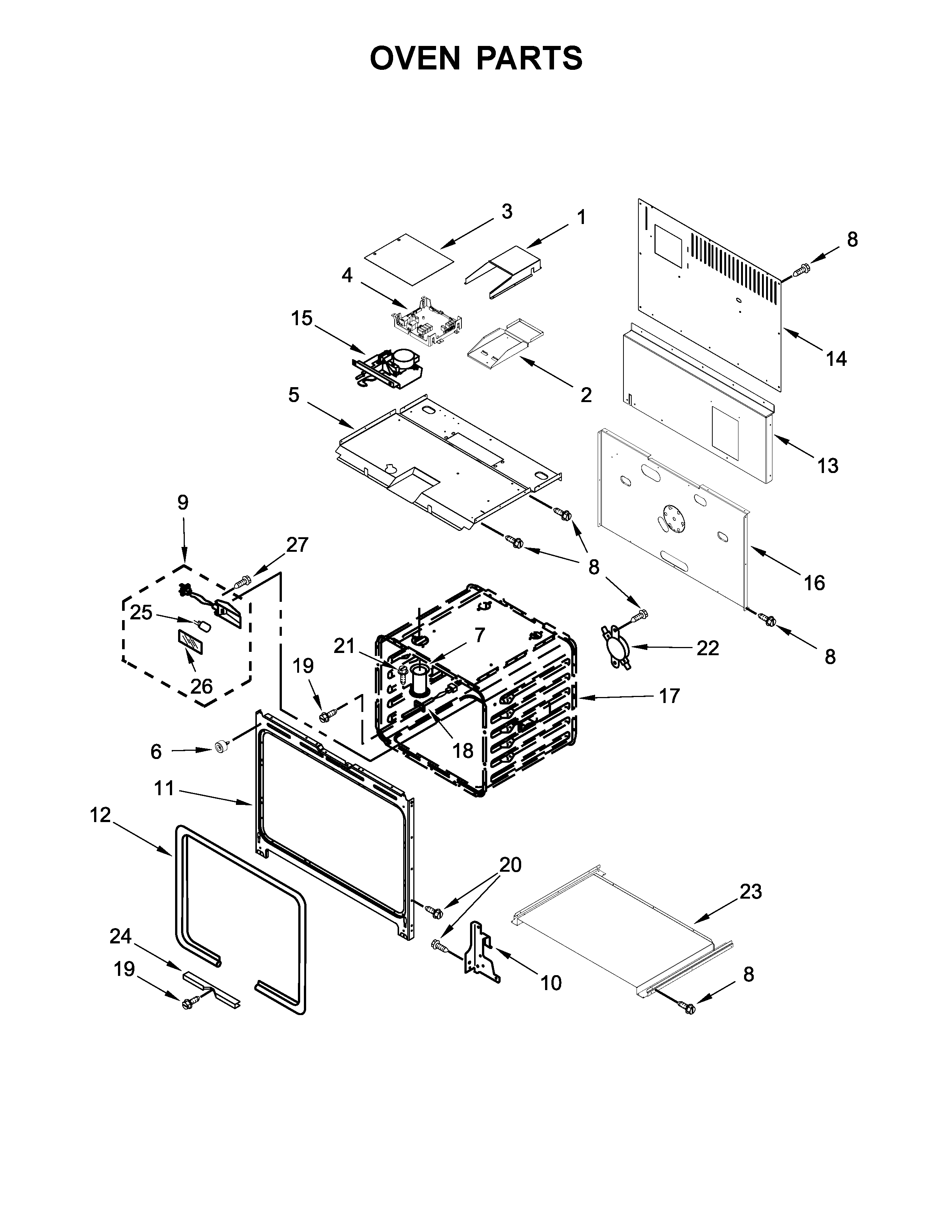 OVEN PARTS