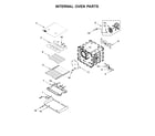 KitchenAid KDRS467VMW01 internal oven parts diagram