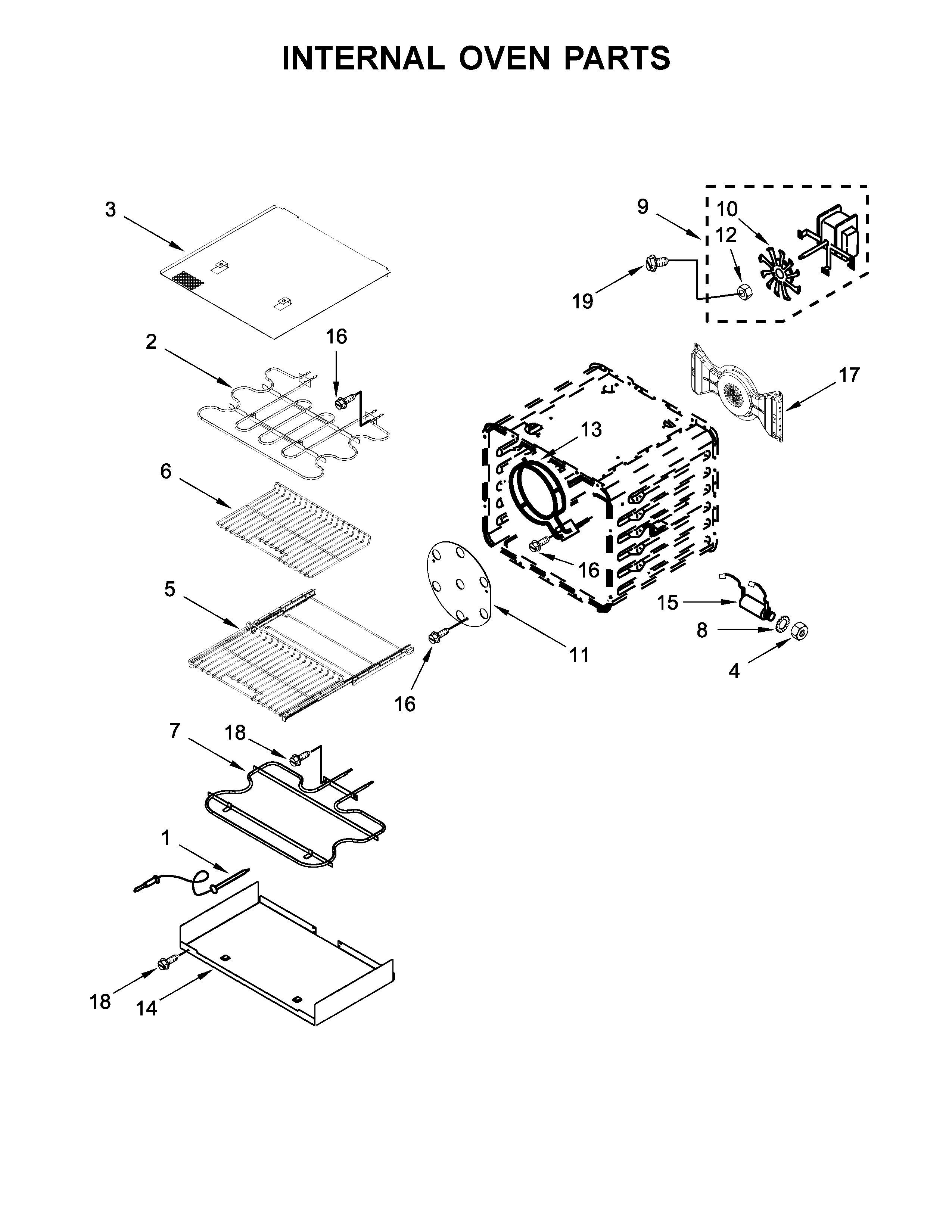 INTERNAL OVEN PARTS