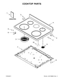 Cooktop parts