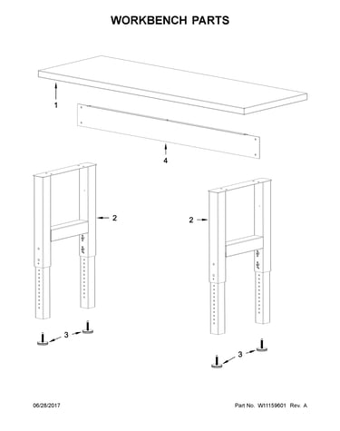 Workbench parts