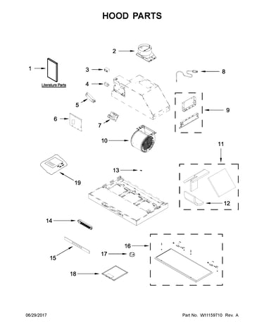 Hood parts