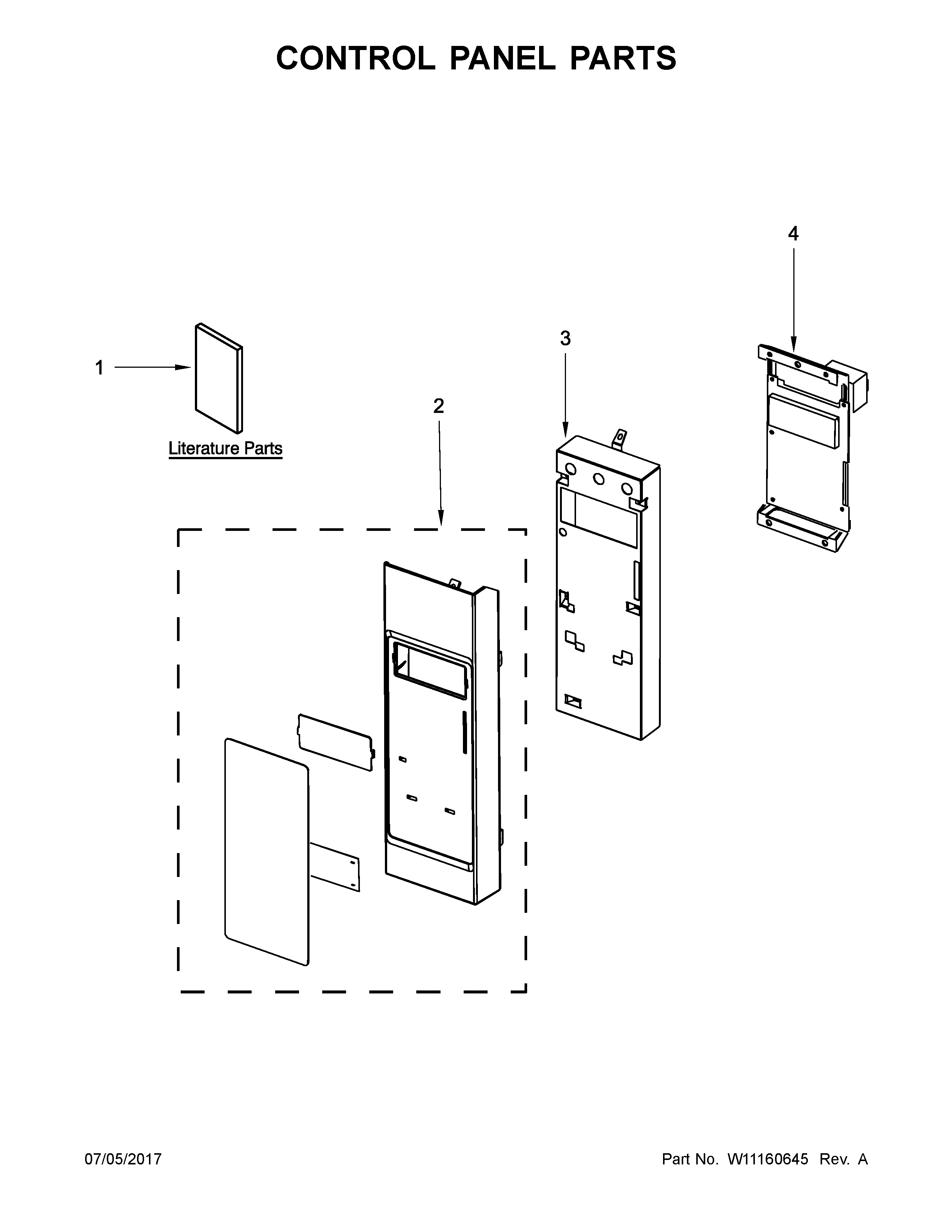 CONTROL PANEL PARTS