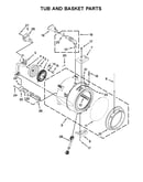Tub and basket parts
