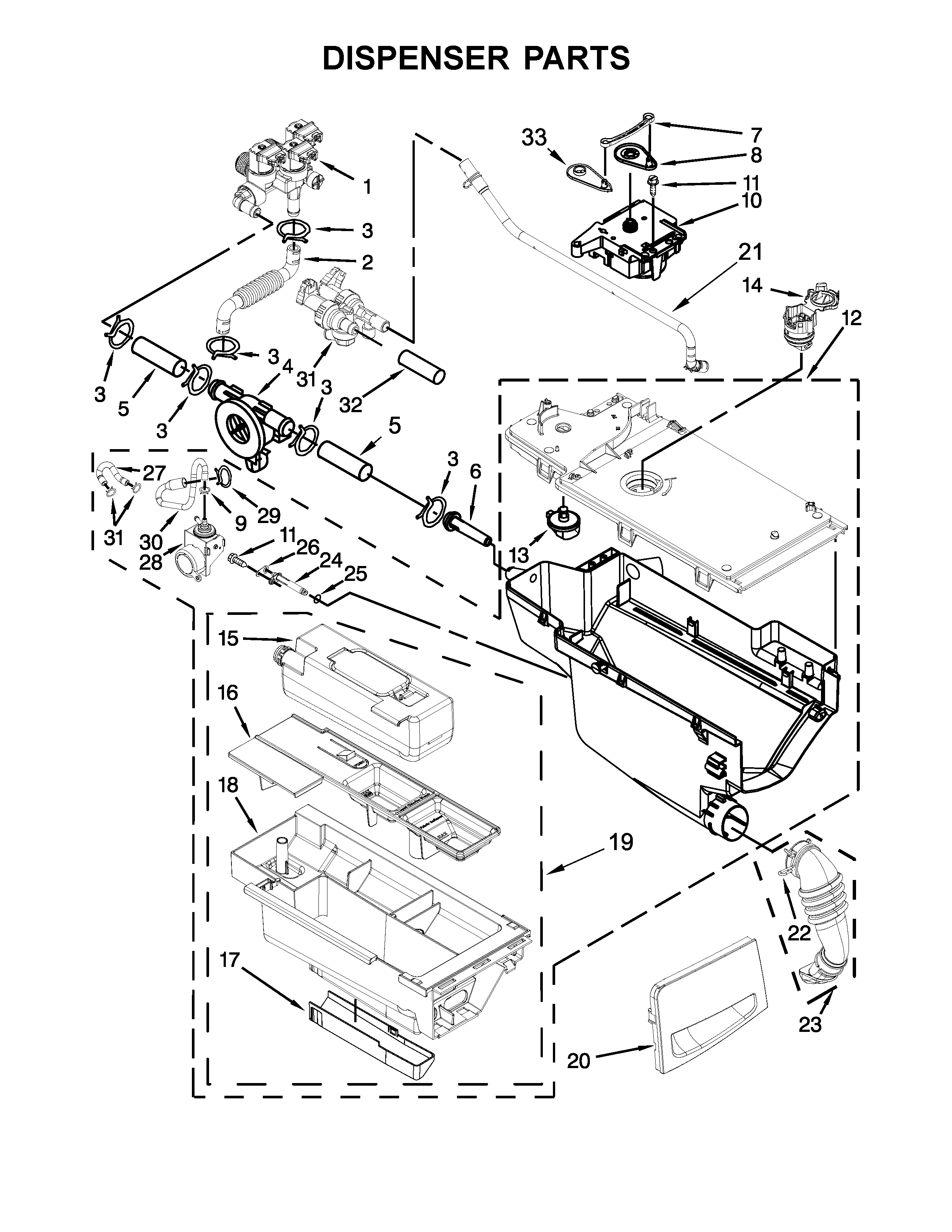 Dispenser parts