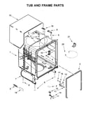 Tub and frame parts