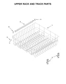 Upper rack and track parts