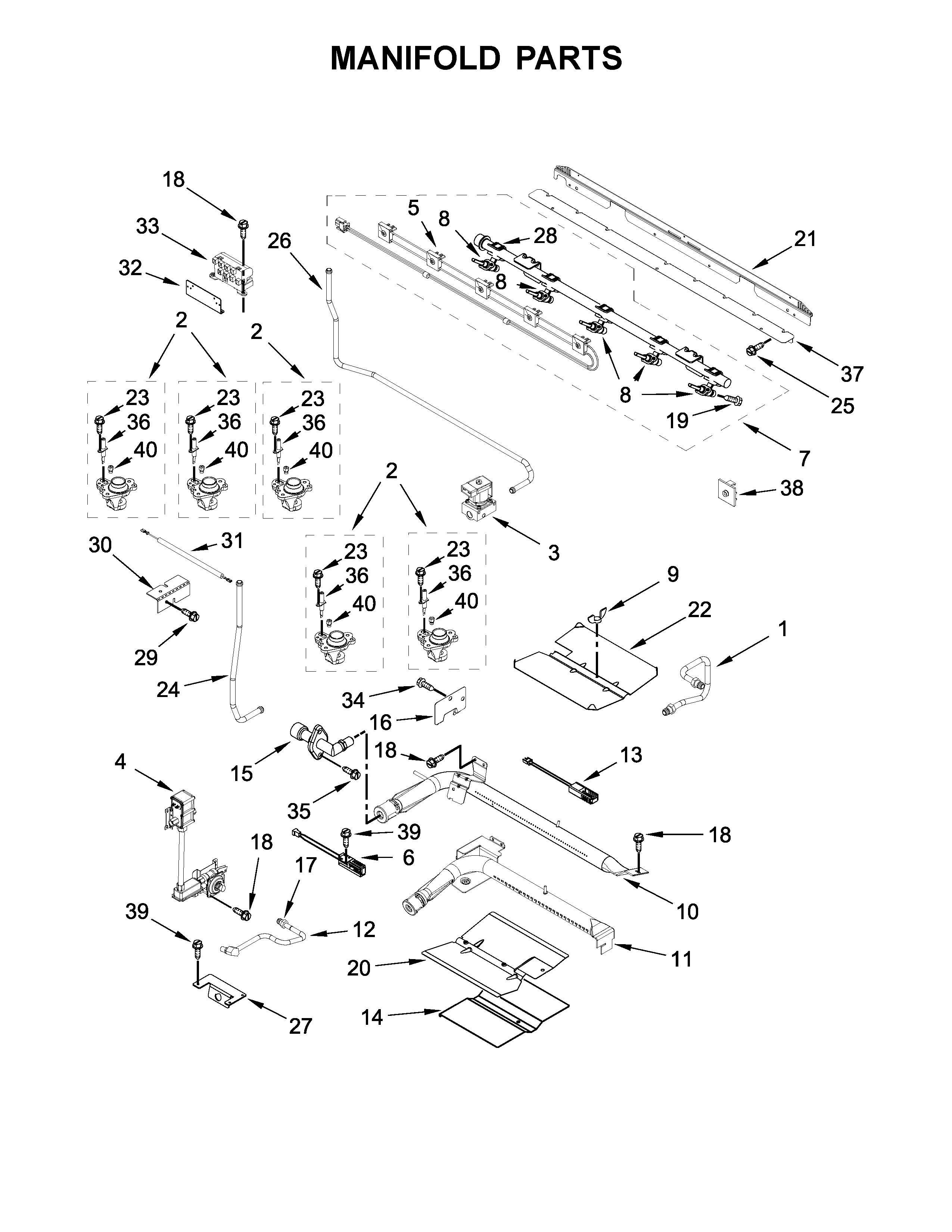 MANIFOLD PARTS