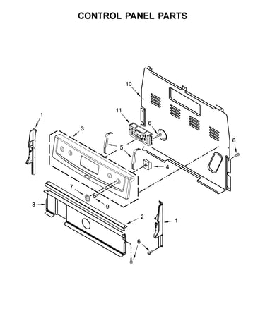 Control panel parts