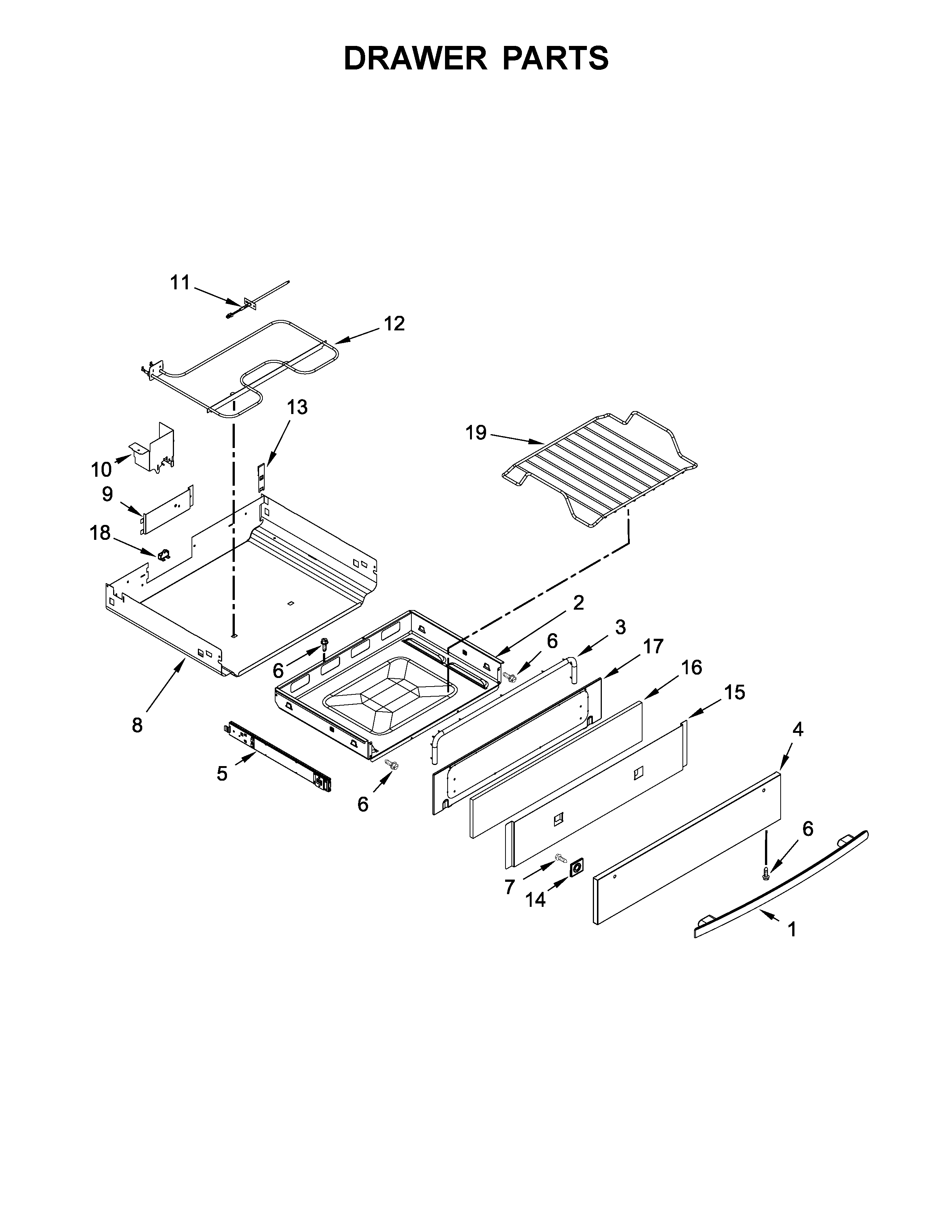 Drawer parts