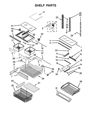 Shelf parts