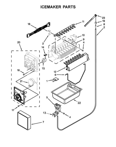 Icemaker parts
