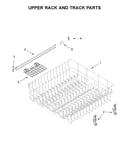 Upper rack and track parts