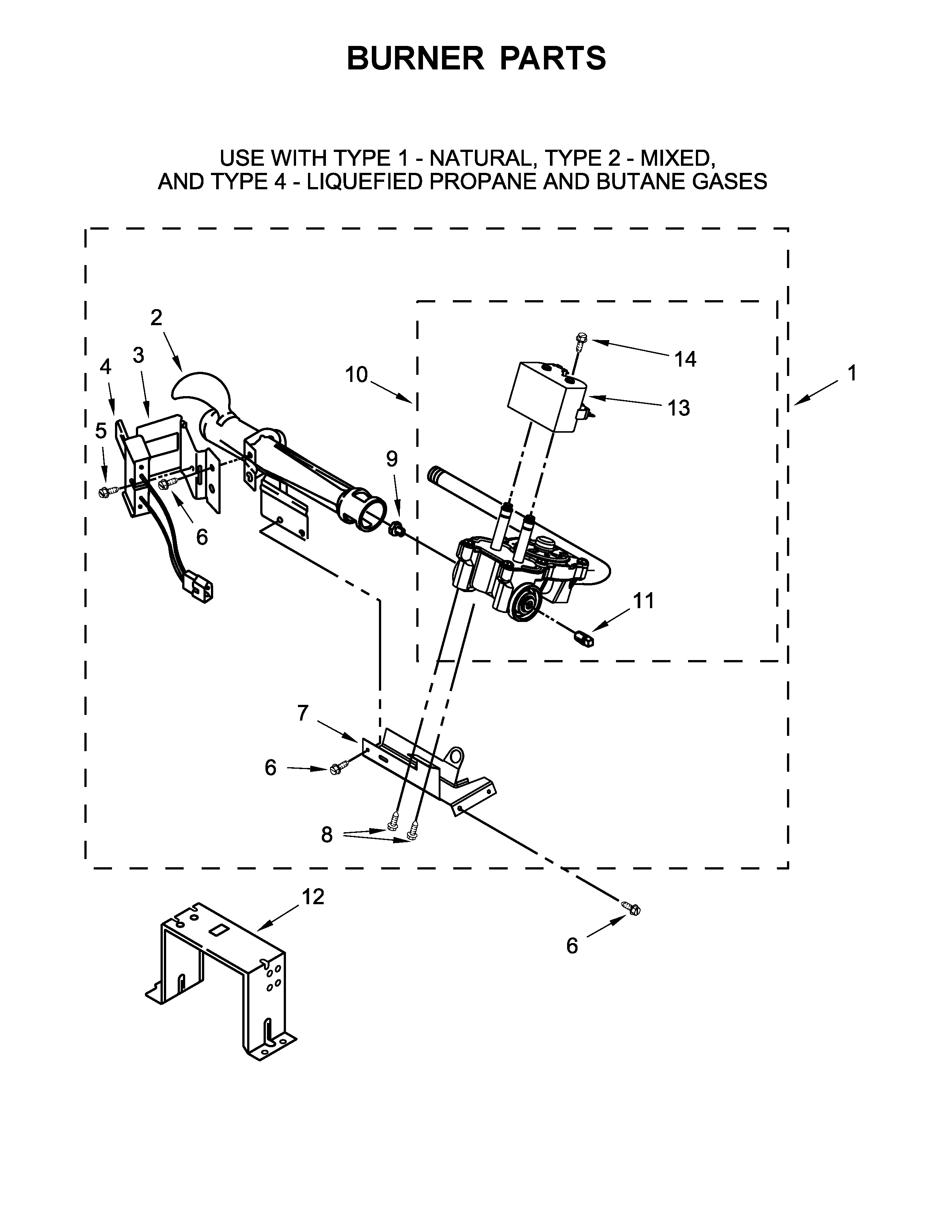 Burner parts