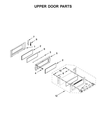 Upper door parts