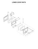 Lower door parts