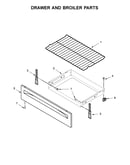 Drawer and broiler parts