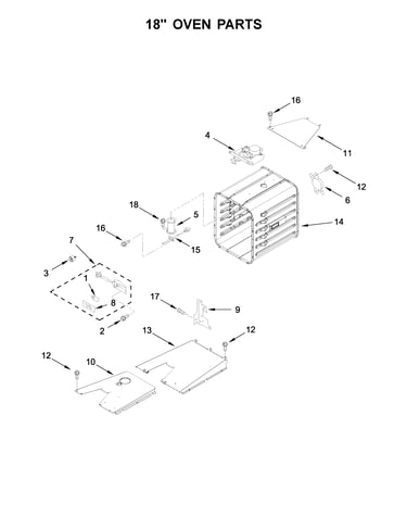 18" oven parts
