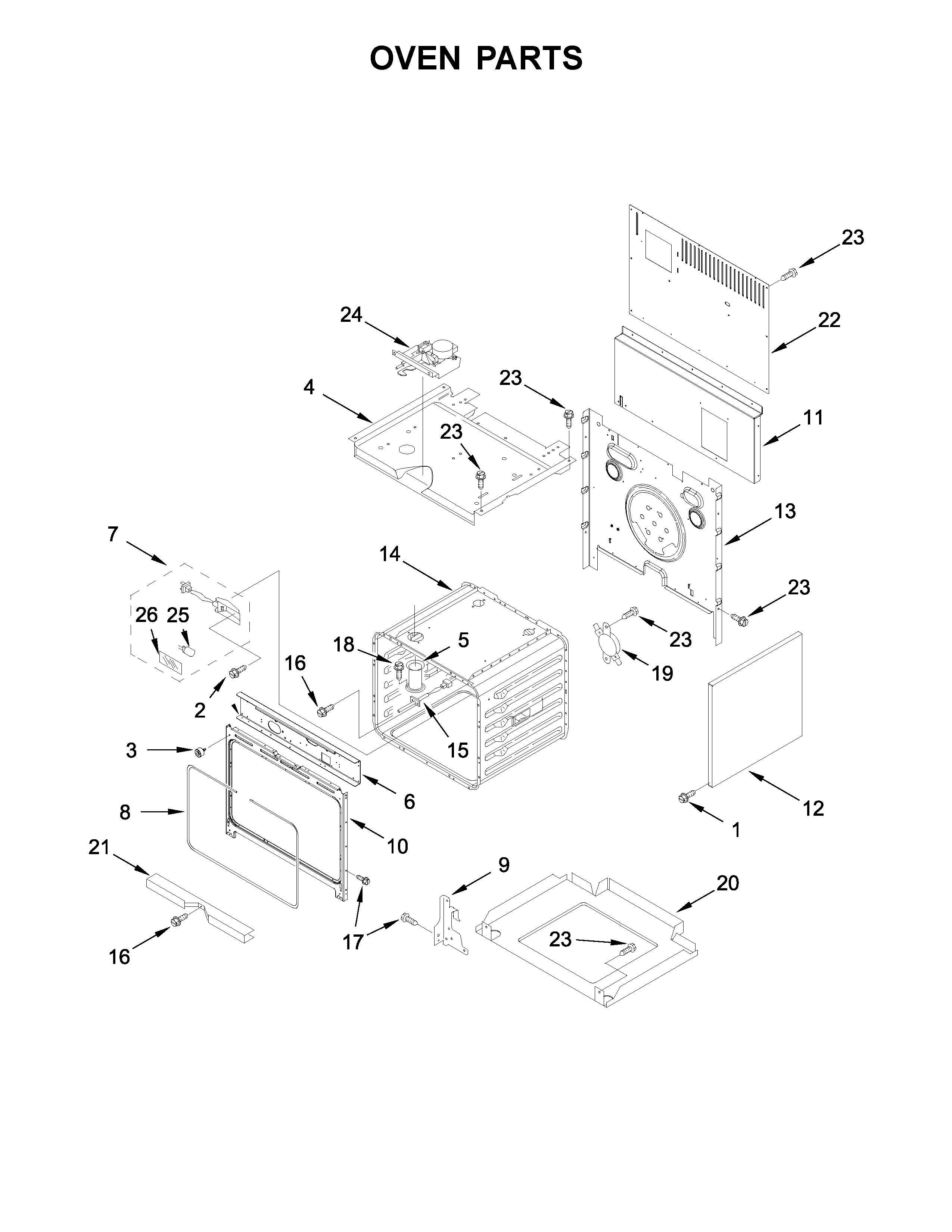 Oven parts