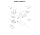 KitchenAid KDRS407VMW01 internal oven parts diagram
