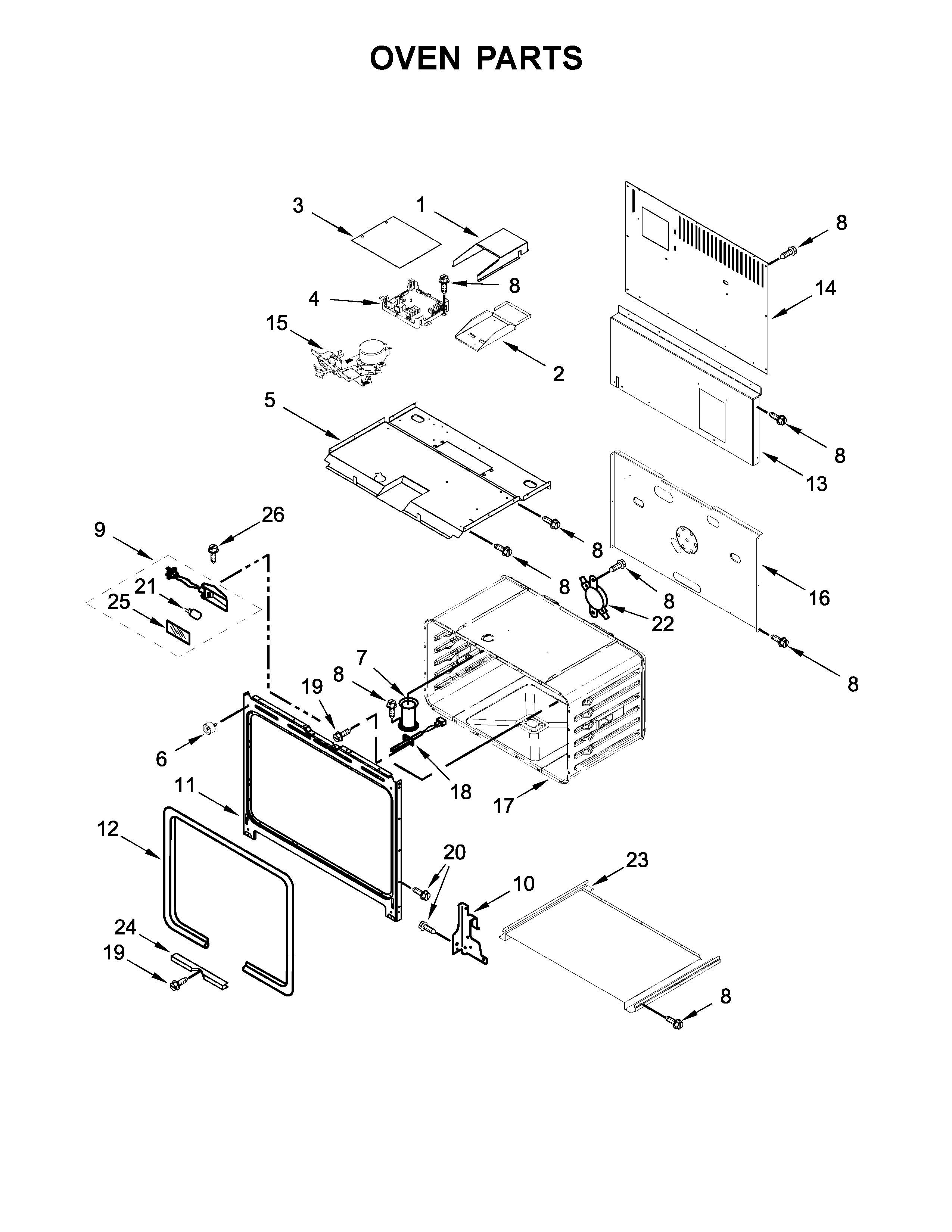 OVEN PARTS