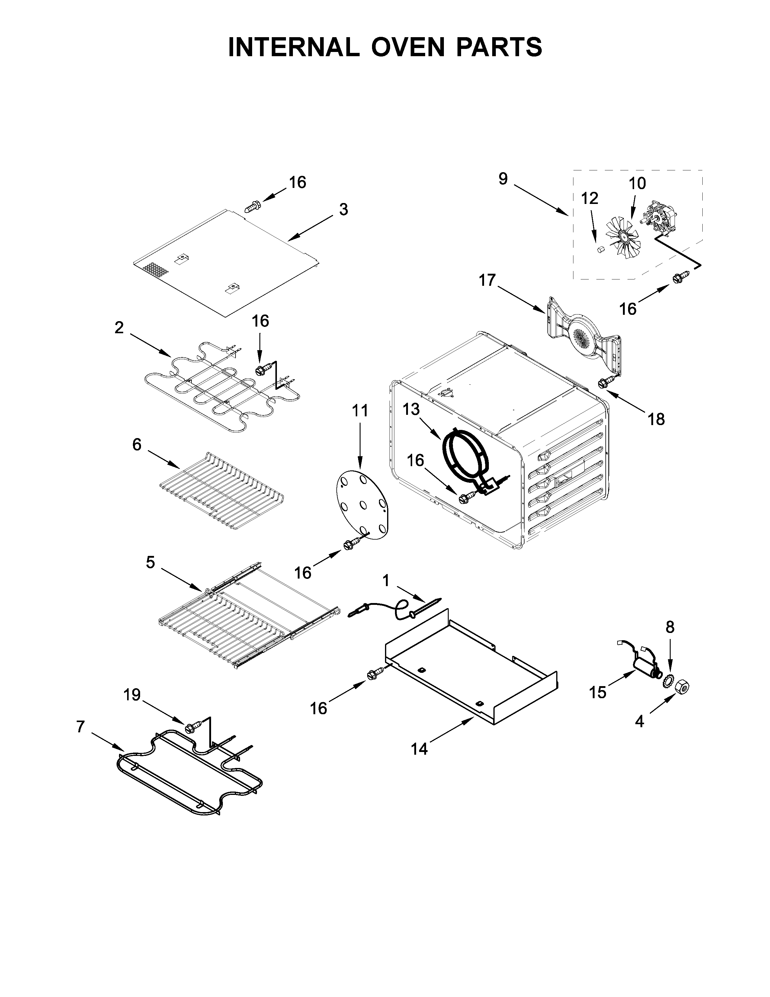 INTERNAL OVEN PARTS