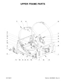 Upper frame parts