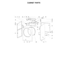Maytag MXS40PDATS cabinet parts diagram