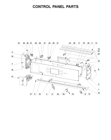 Control panel parts