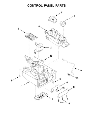 Control panel parts