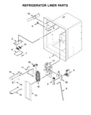 Refrigerator liner parts