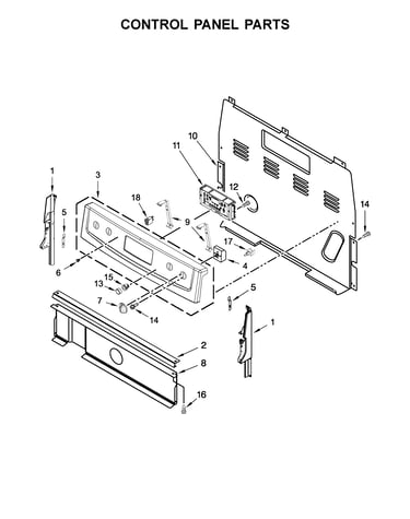 Control panel parts