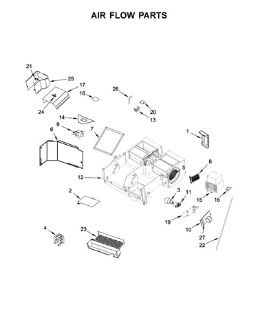 Air flow parts