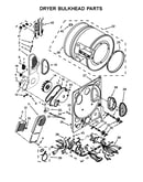 Dryer bulkhead parts
