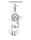 Tub and basket parts