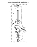 Brake and drive tube parts
