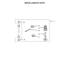 Whirlpool WET4024EW0 miscellaneous parts diagram