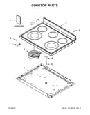 Cooktop parts