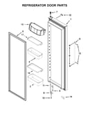 Refrigerator door parts