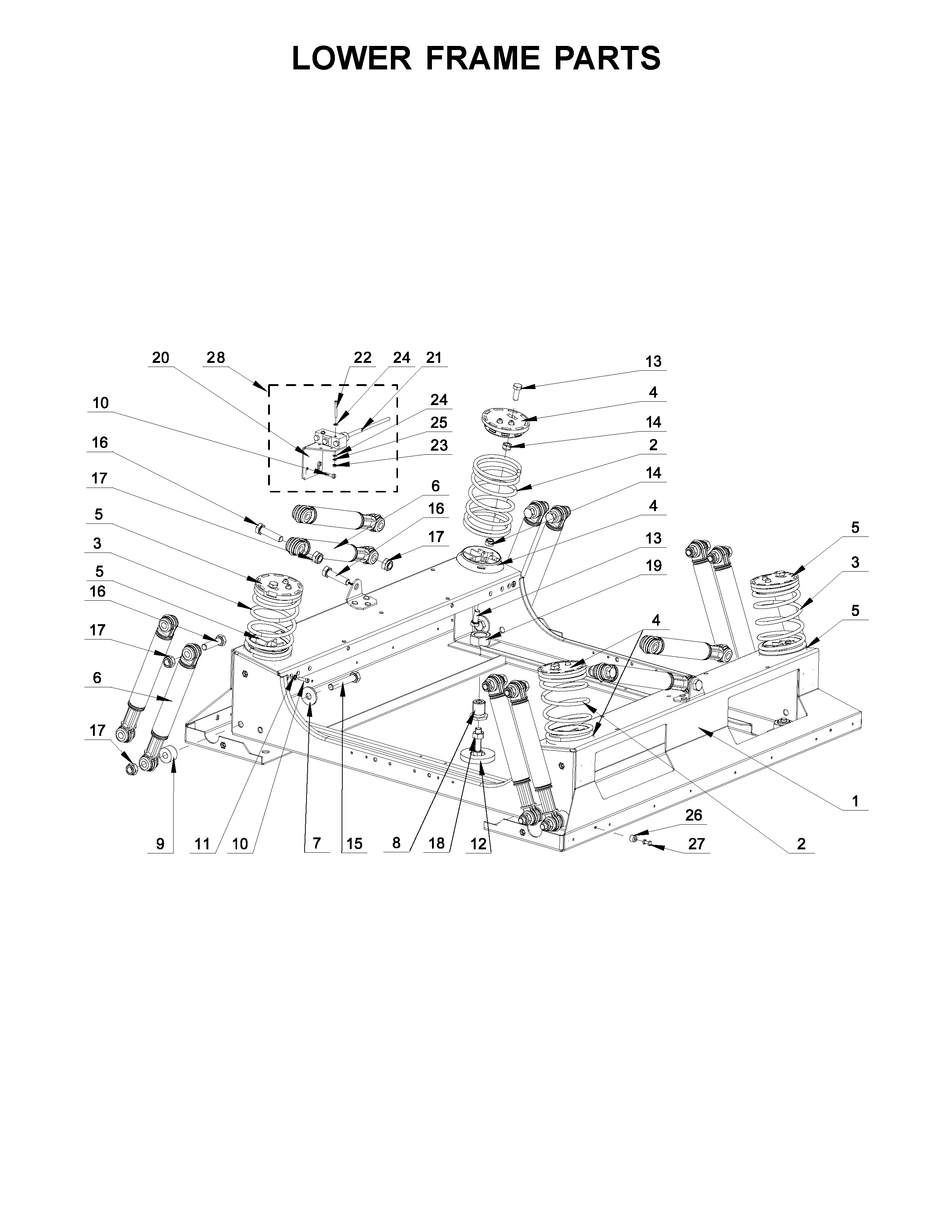 LOWER FRAME PARTS