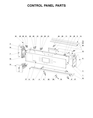 Control panel parts
